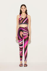 PUCCI Iride-Print Crop Top | Women Athleisure