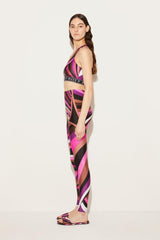 PUCCI Iride-Print Crop Top | Women Athleisure