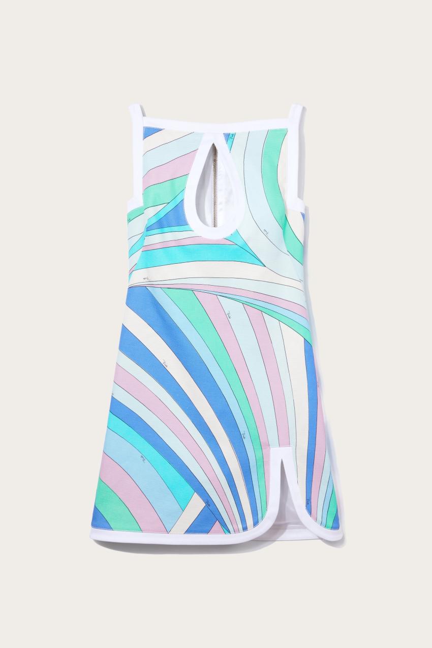 PUCCI Iride-Print Cut-Out Dress | Women Dresses