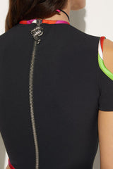 PUCCI Iride-Print Cut-Out Dress | Women Dresses