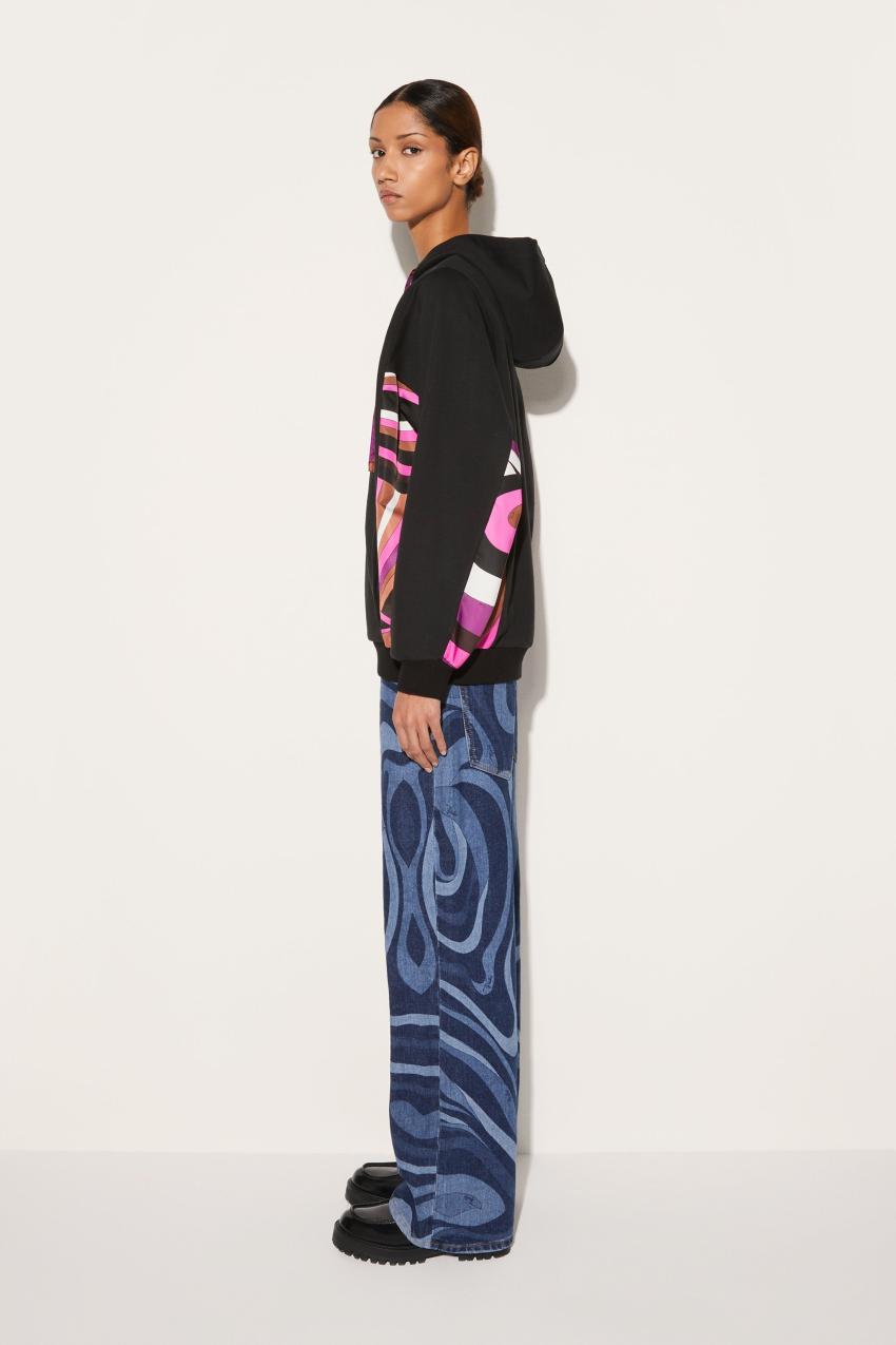 PUCCI Iride-Print Hoodie | Women T-Shirts And Sweatshirts
