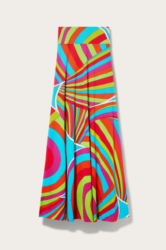 PUCCI Iride-Print Long Skirt | Women Skirts