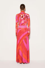 PUCCI Iride-Print Long Skirt | Women Skirts
