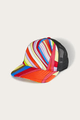 PUCCI Iride-Print Mesh Cap | Women Hats And Hair Accessories