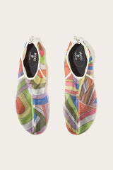 PUCCI Iride-Print Mesh Flat Shoes | Women Shoes