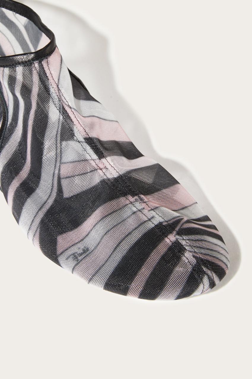 PUCCI Iride-Print Mesh Flat Shoes | Women Shoes