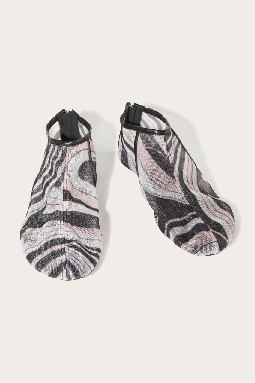 PUCCI Iride-Print Mesh Flat Shoes | Women Shoes