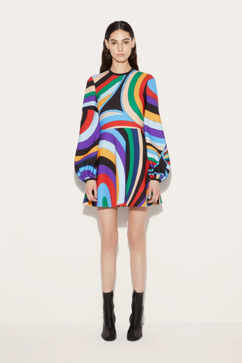 PUCCI Iride-Print Mini Dress | Women Dresses