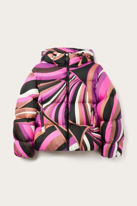 PUCCI Iride-Print Padded Jacket | Women Outerwear