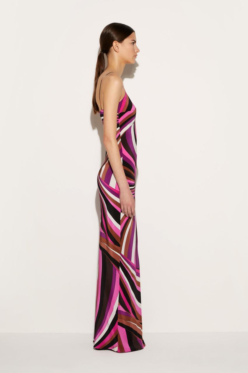 PUCCI Iride-Print Silk Dress | Women Dresses