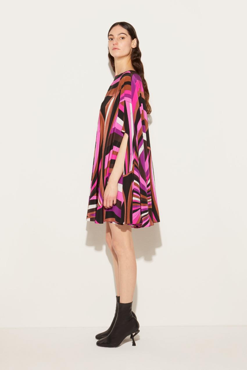 PUCCI Iride-Print Silk Kaftan | Women Kaftans