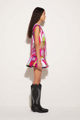 PUCCI Iride-Print Silk Mini Skirt | Women Skirts