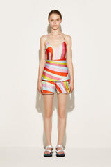 PUCCI Iride-Print Silk-Twill Camisole | Women Tops And Shirts