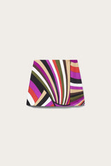 PUCCI Iride-Print Silk-Twill Mini Skirt | Women Skirts