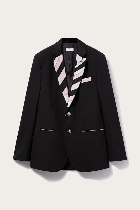 PUCCI Iride-Print Single-Breasted Blazer | Women Jackets