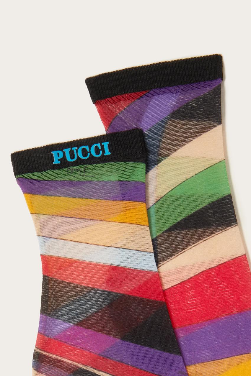PUCCI Iride-Print Socks | Women Socks And Tights