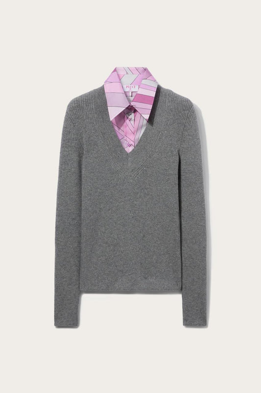 PUCCI Iride-Print Sweater | Women Knitwear