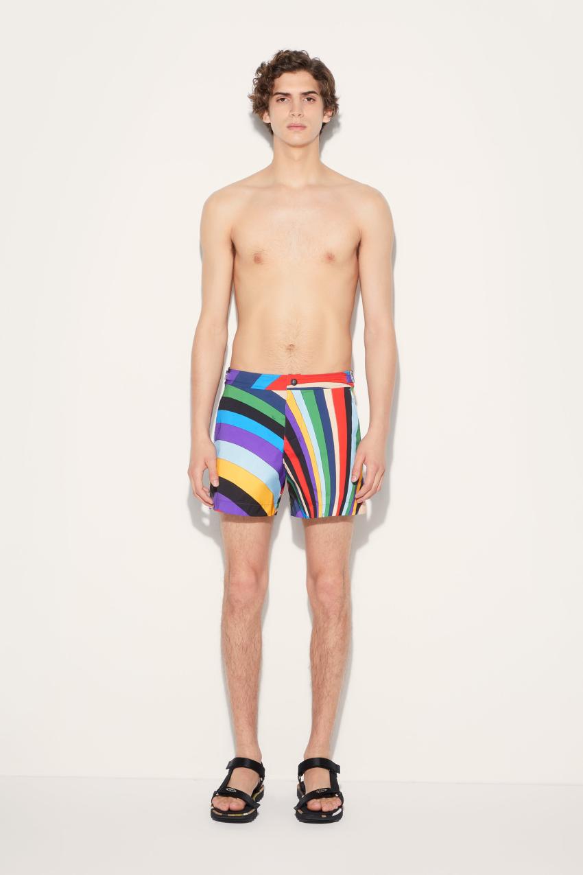 PUCCI Iride-Print Swim Shorts | Men Swimwear