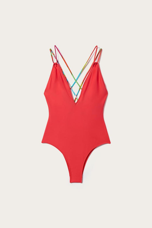 PUCCI Iride-Print Swimsuit | Women Swimsuits