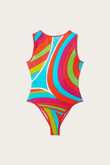 PUCCI Iride-Print Swimsuit | Women Swimsuits