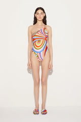 PUCCI Iride-Print Swimsuit | Women Swimsuits