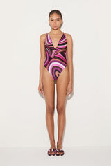 PUCCI Iride-Print Swimsuit | Women Swimsuits