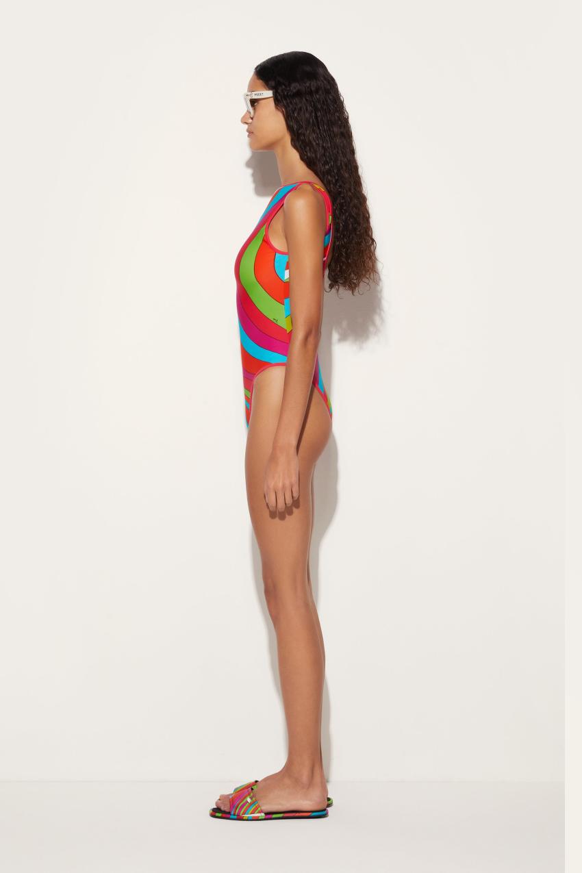 PUCCI Iride-Print Swimsuit | Women Swimsuits