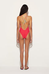 PUCCI Iride-Print Swimsuit | Women Swimsuits