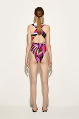 PUCCI Iride-Print Swimsuit | Women Swimsuits