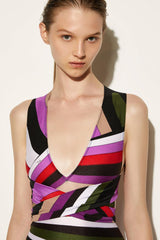 PUCCI Iride-Print Swimsuit | Women Swimsuits