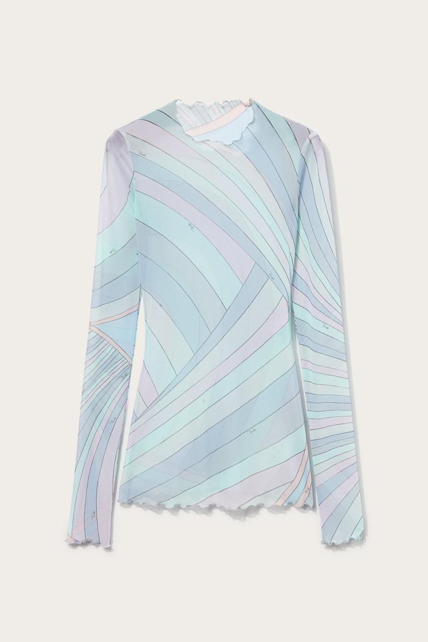 PUCCI Iride-Print Top | Women Tops And Shirts
