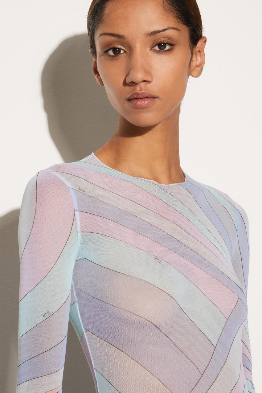 PUCCI Iride-Print Top | Women Tops And Shirts