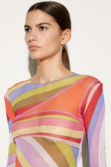 PUCCI Iride-Print Top | Women Tops And Shirts