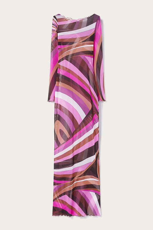 PUCCI Iride-Print Tulle Dress | Women Dresses