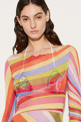 PUCCI Iride-Print Tulle Dress | Women Dresses