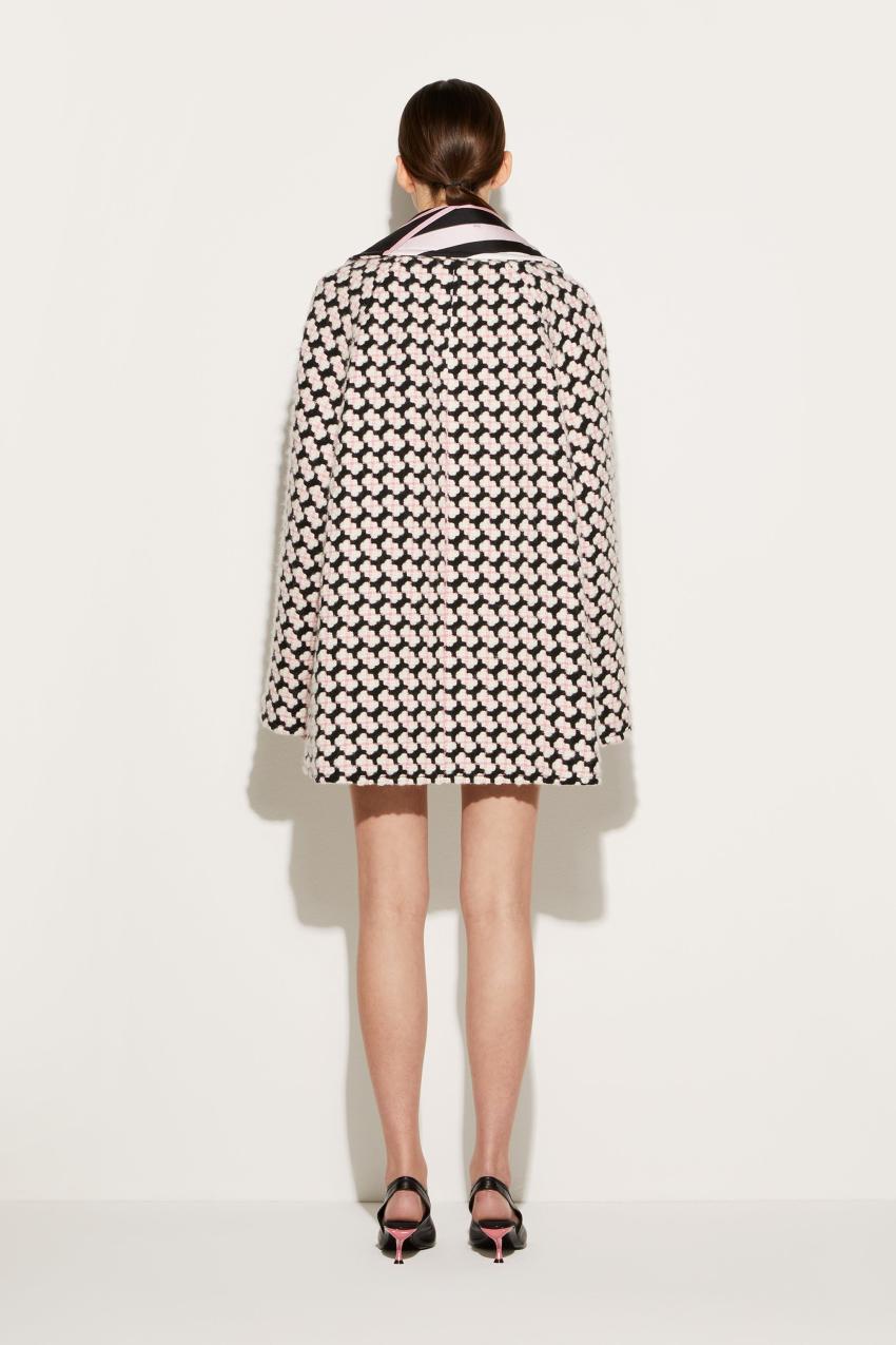 PUCCI Iride-Print Tweed Coat | Women Outerwear