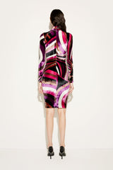 PUCCI Iride-Print Velvet Dress | Women Dresses