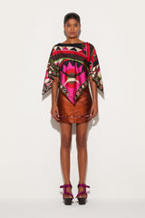 PUCCI Leather-Effect Mini Skirt | Women Skirts