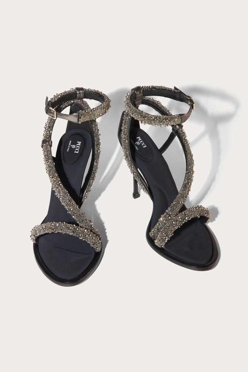 PUCCI Lee Bead-Embellished Sandals | Women Shoes