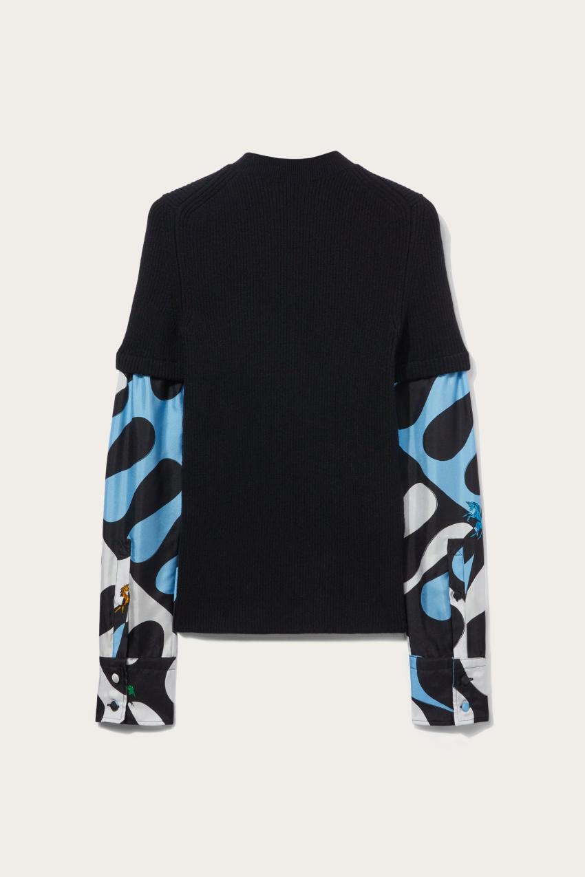 PUCCI Leocorno-Print Sweater | Women Knitwear
