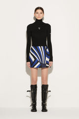 PUCCI Logo-Appliqué Roll-Neck Sweater | Women Knitwear