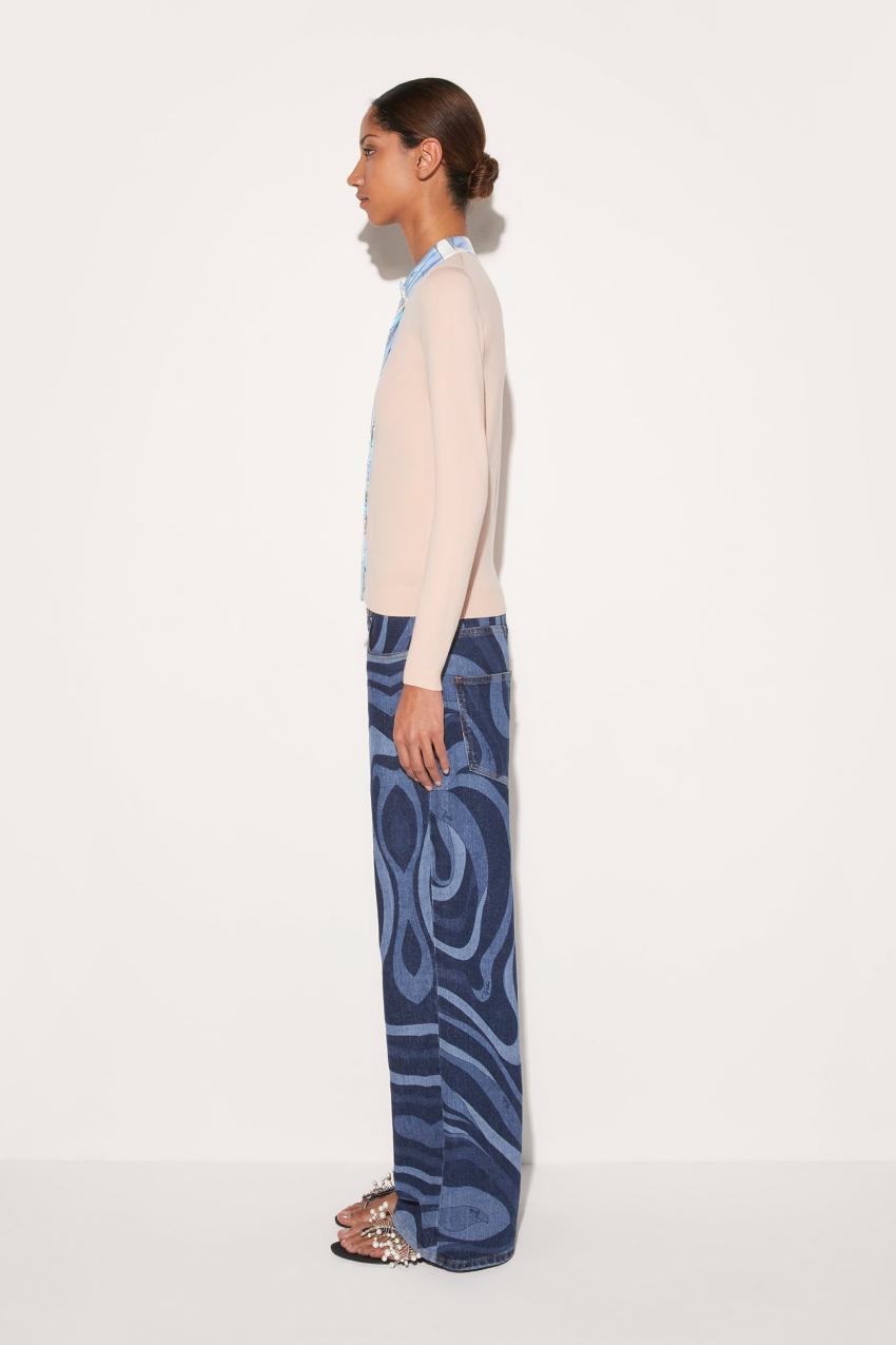 PUCCI Long-Sleeve Cardigan | Women Knitwear