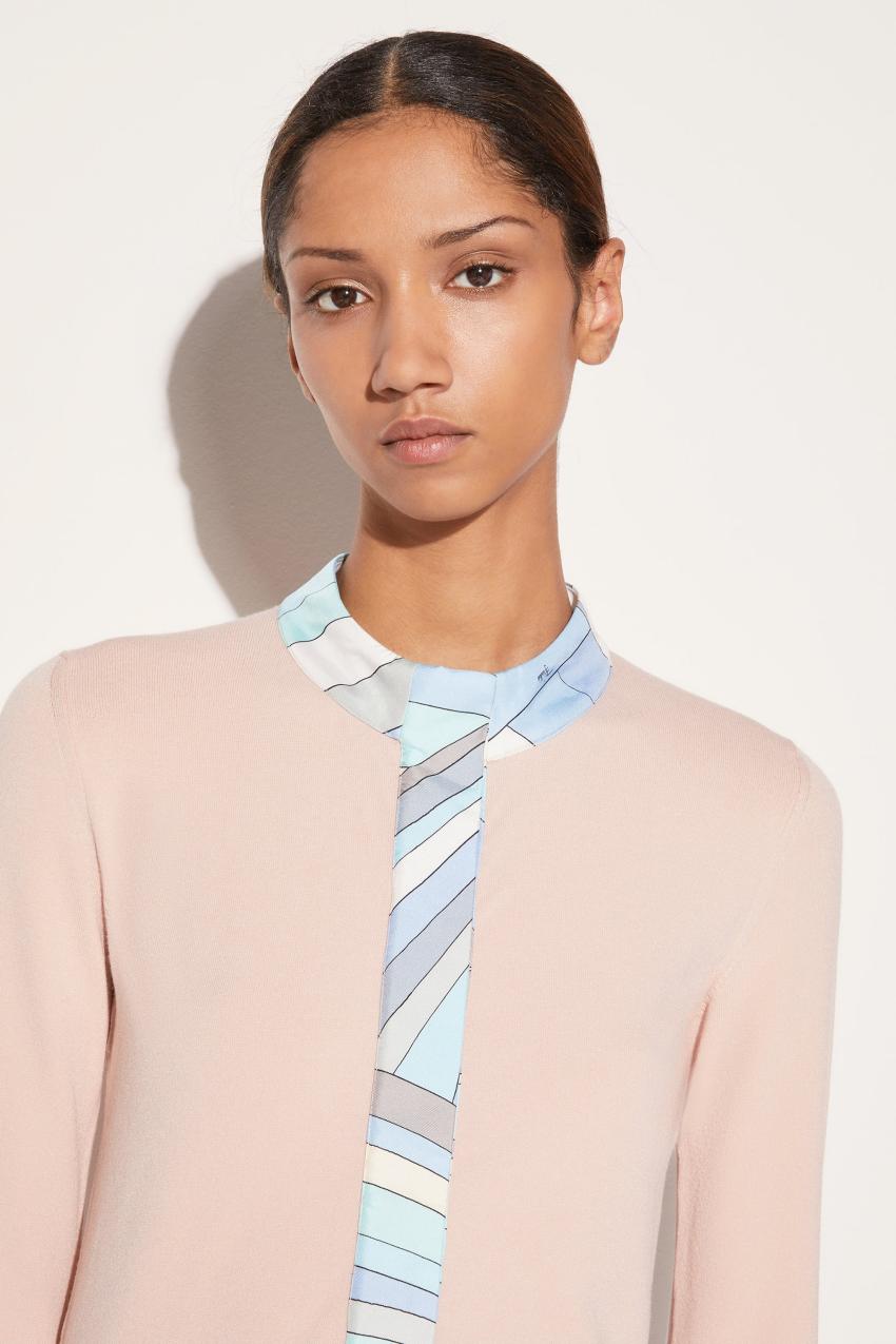 PUCCI Long-Sleeve Cardigan | Women Knitwear