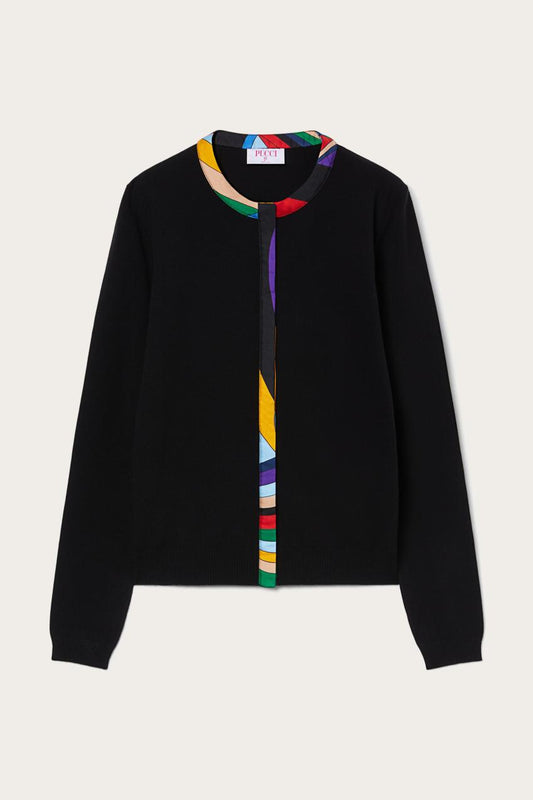 PUCCI Long-Sleeve Cardigan | Women Knitwear