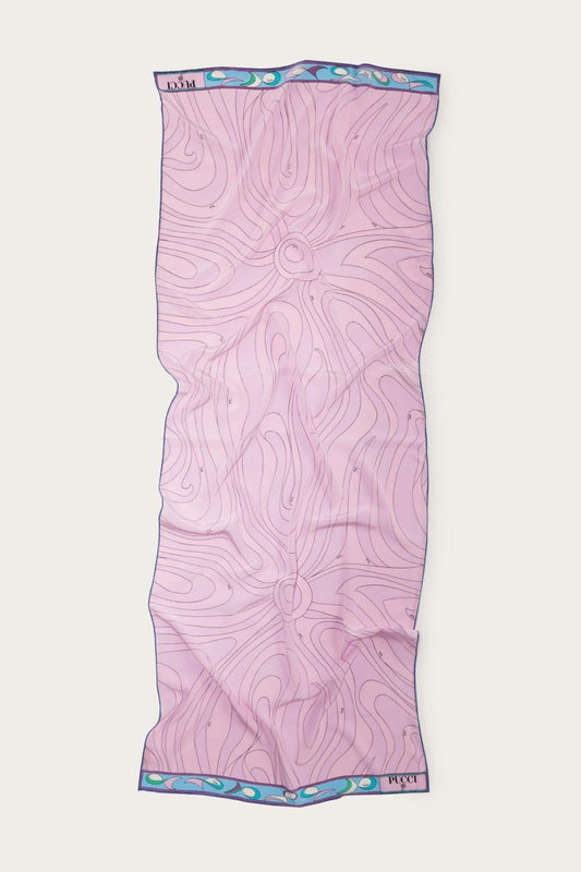 PUCCI Marmo And Pesci-Print Silk Stole | Women Silks