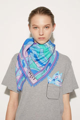 PUCCI Marmo-Jacquard Large Scarf | Women Silks
