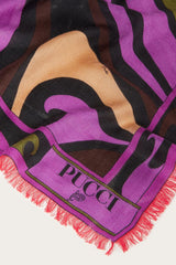 PUCCI Marmo-Jacquard Large Scarf | Women Silks