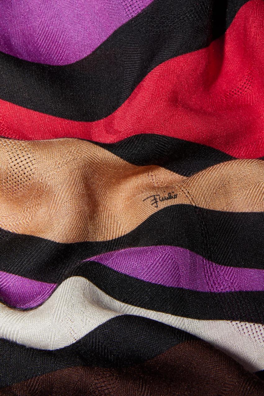 PUCCI Marmo-Jacquard Large Scarf | Women Silks