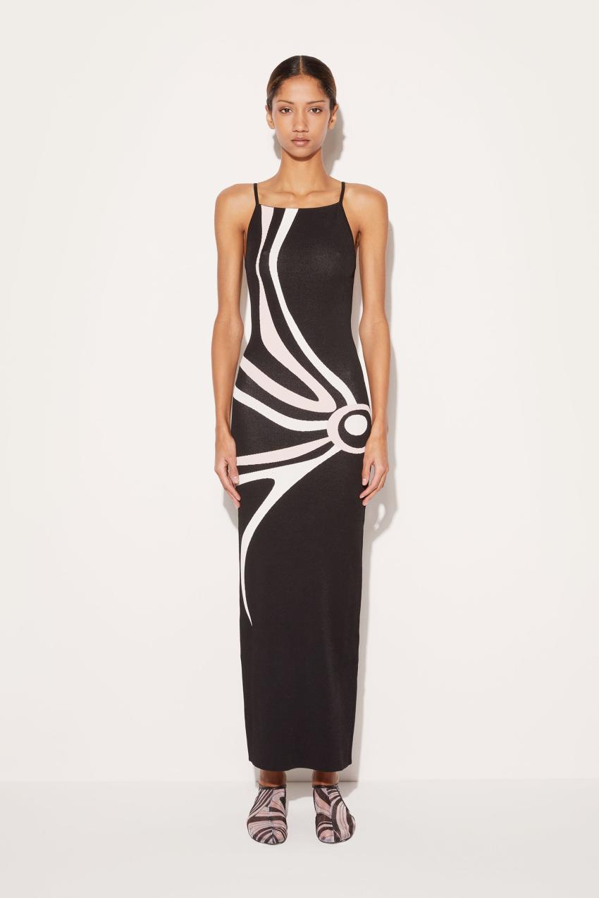 PUCCI Marmo-Jacquard Long Dress | Women Dresses