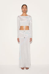 PUCCI Marmo-Jacquard Long Skirt | Women Knitwear